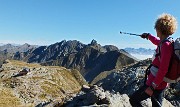 Concatenamento: Rifugio Benigni- Cima di Valpianella - Passo di Salmurano - Monte Avaro il 25 ott. 2014 - FOTOGALLERY